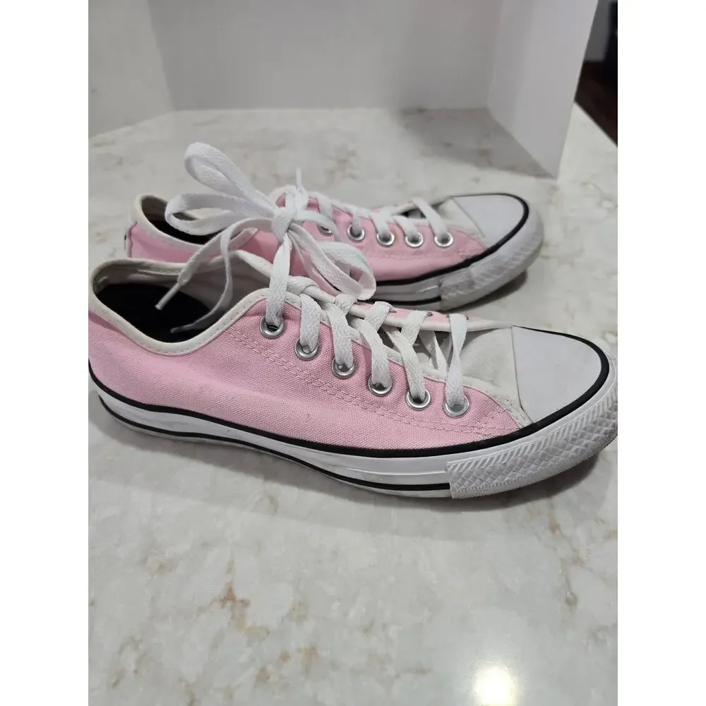Womens Converse ALL STAR Sz 7 Pink Gym Fashion Bridesmaid